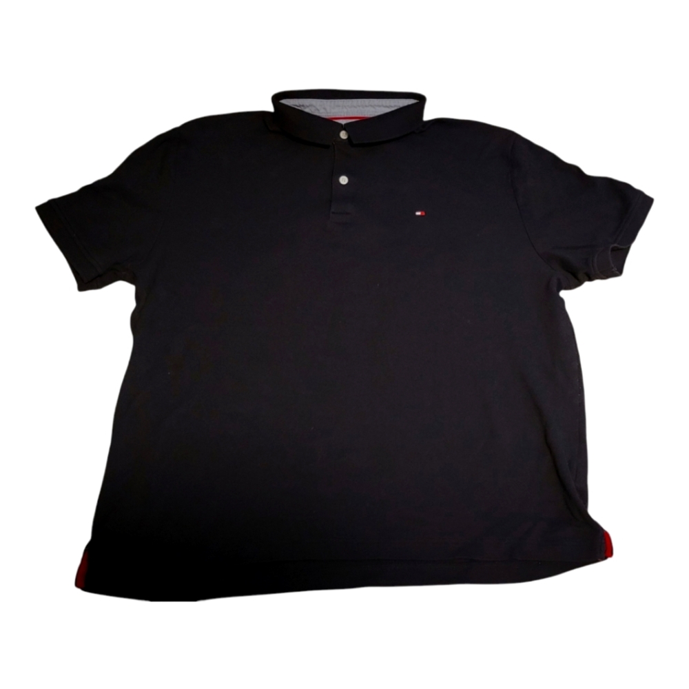 Tommy Hilfoger XL custom fit black polo
